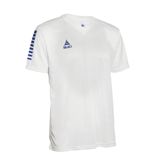 Футболка SELECT Pisa player shirt s/s White-Blue